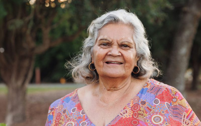 Aboriginal Elder Woman Hero